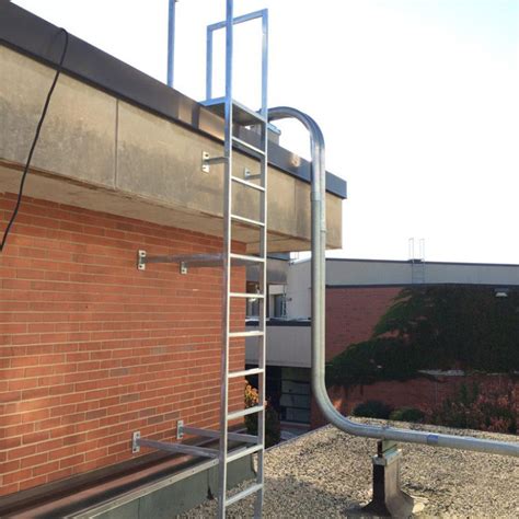 metal ladder fabrication|metal ladder attached to wall.